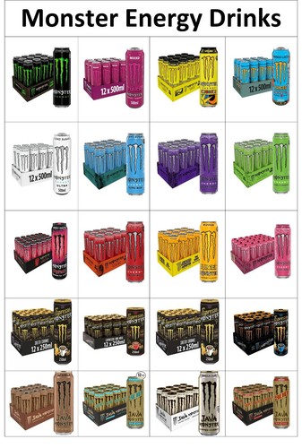 Monster energy drink lattina - energy,